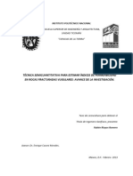 Técnica Semicuantitativa para Estimar Índices de Permeabilidad en Rocas Fracturadas Vulgares Avance de La Investigación