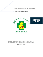 Program Kerja Geriatri Tingkat Lengkap