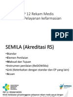 PKP 12 Dan 15 Akreditasi Klinik SEP 2022