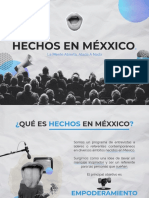 Hechos en Méxxico Brochure