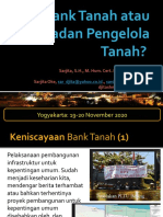 Bank Tanah (Land Banking)