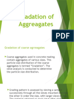 Gradation of Aggregates