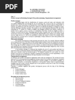 Product and Brand Management - Synopsis