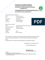 Format Surat Ijin Kepala Sekolah