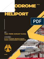 Ferri Amsar Tauna TBL 15 BRAVO Tugas Aerodrome Dan Heliport