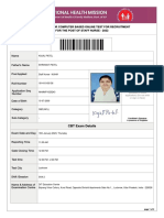 Admit Card