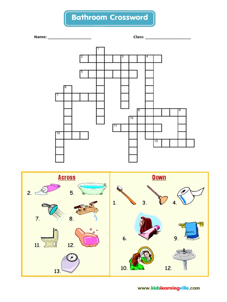 BathroomCrossword PDF