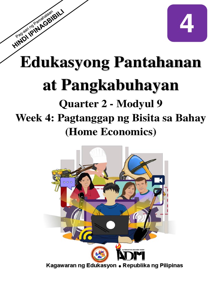 EPP4 Q2 Mod9 Pagtanggap-ng-Bisita v3 | PDF