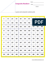 Puzzle Coloring-Prime and Composite