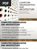 Computer Organization and Architecture