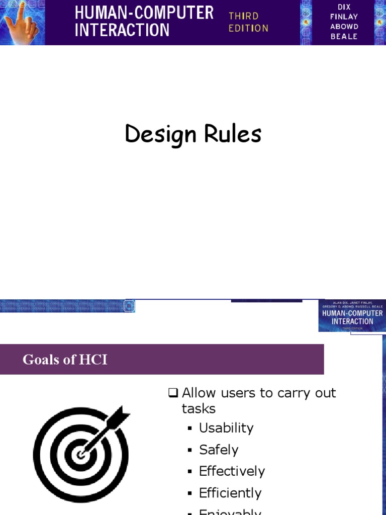 Design Principles For Week 2 Pdf Usability Design