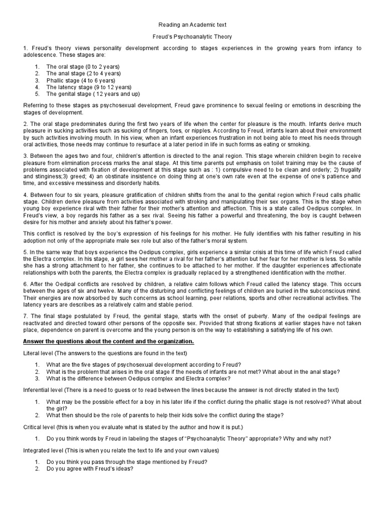 Reading text grade 11 pdf oedipus complex sigmund freud