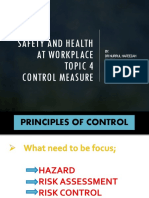 Safety and Health at Workplace - Topic4