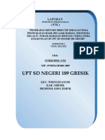 Upt SD Negeri 189 Gresik: Laporan