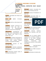 Med Surg Midterms Overview