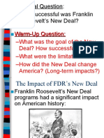 FDR's New Deal Impact