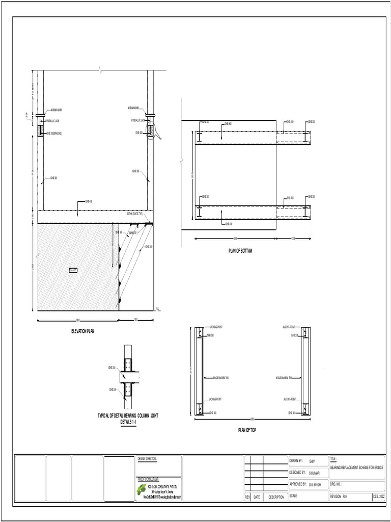 Drawings Bearing Replacement Scheme PDF