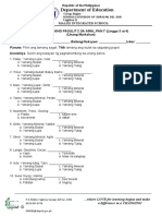 Q1 - ARAL - PAN 7 - Summative Test 2 (W3&4) - 2021-2022