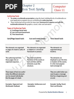 STD 11 Computer Chapter 2 Animation Tool Synfig