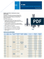 P EG Gas Steam Filter Housings