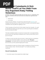 165 Good Roasts That Burn So Bad - Best Life | PDF