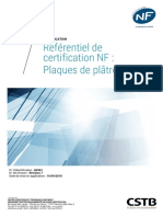 Nf081 Referentiel de Certification NF Plaques de Platre 100918