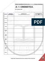 U.D. 1: Cinemática.: Colegio Alba