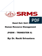 HRM - Unit 3