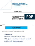 Cours de Voirie Partie Dimensionnement de La Chaussée MSC Hamed