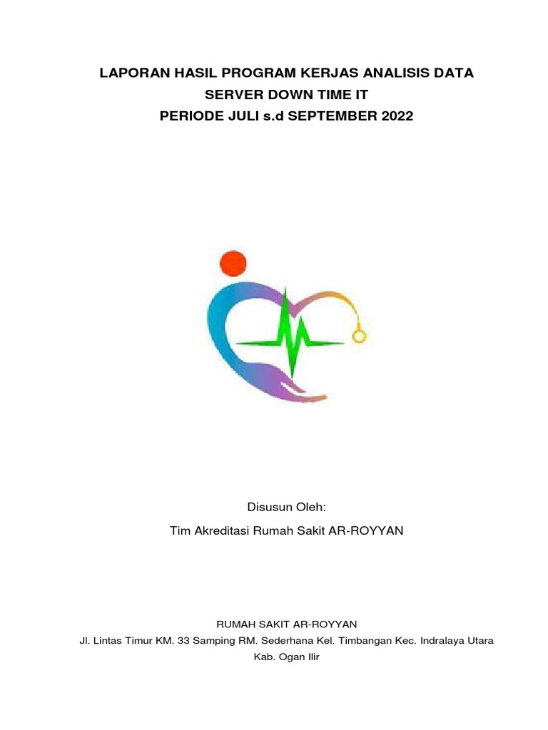 13-1.3 Laporan Hasil Program Kerja Server Downtime | PDF