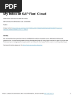 My Inbox User Guide for SAP Approvals | PDF | Icon (Computing) | Cyberspace