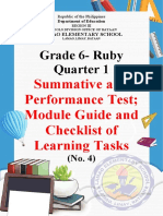 Summative and Performance Test Q1 No.4