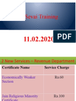 New Revenue Services Certificates and Fees