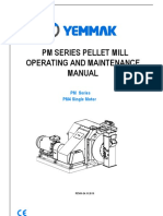 PM Series Pellet Mill Operating Manual