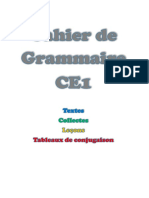 Cahier de Grammaire CE1 Complet