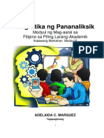 FPL Akad Q2 W8 Etika Sa Pagsulat NG Akademikong Sanaysay Marquez V4