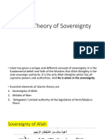 Islamic Theory of Sovereignty