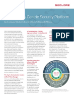 Datasheet Seclore Data Centric Security Platform
