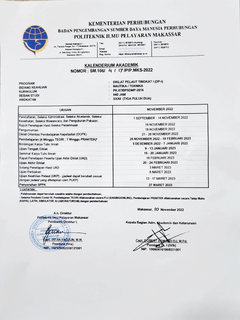 DP 1 Ank 32 November | PDF