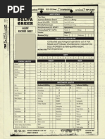 Fall of Delta Green Character Sheet | PDF | Psychology