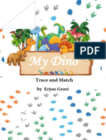 My Dino Match and Trace - Kids Book