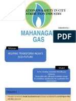 Presentation On Safety in City Gas Distribution Industry