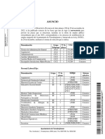 Publicación - ANUNCIO APERTURA PLAZA DE PRESENTACIÓN INSTANCIAS PROCESO SELECTIVO PARA ESTABILIZACIÓN DE EMPLEO