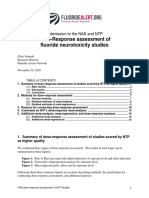 Neurath 2020-11-30 FAN F Neurotox Dose-Response Assessment, NTP Studies