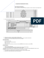 Evaluación Excel 1