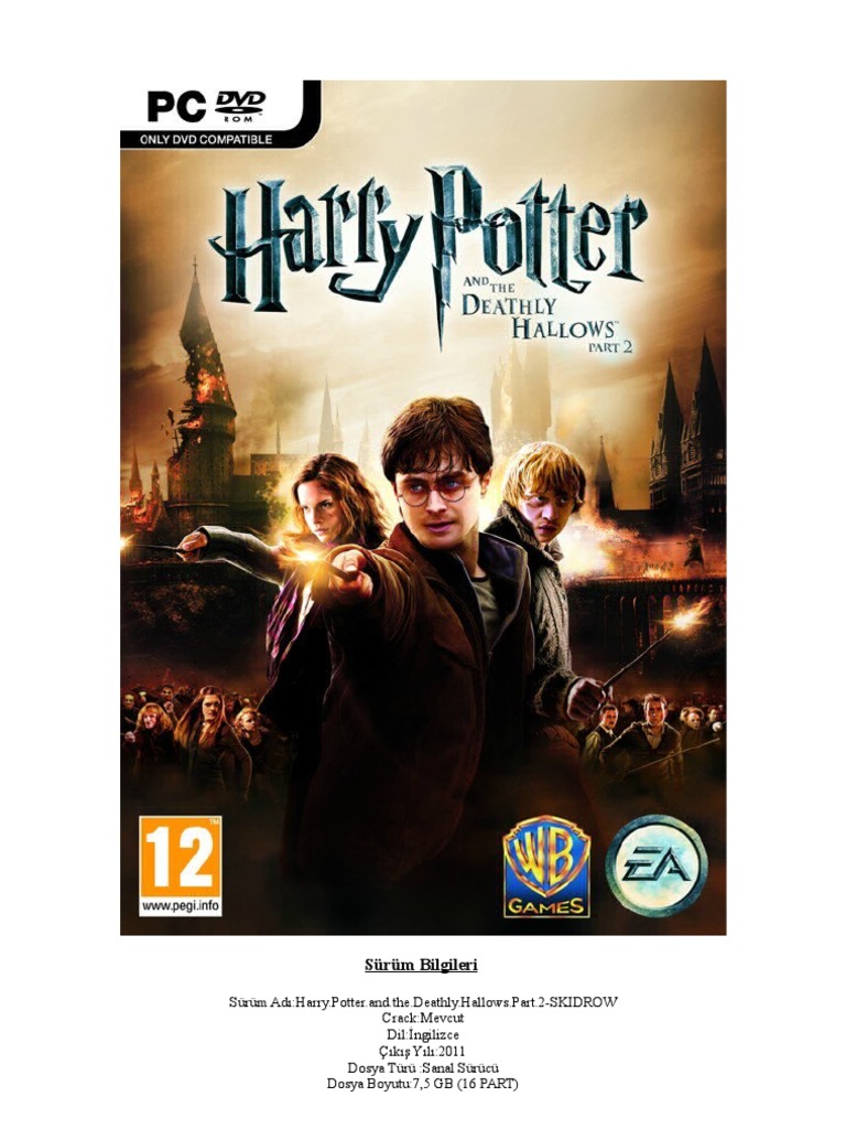 Harry Potter and the Deathly Hallows Part 2 PC Full Download SKIDROW