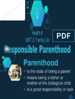 responsible parenthood