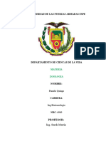 Clasificacion de Artropodos Tarea - U2