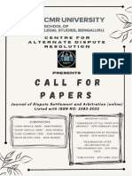 Call For Papers - ADR PDF