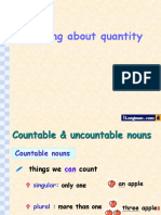 Counting quantities and amounts